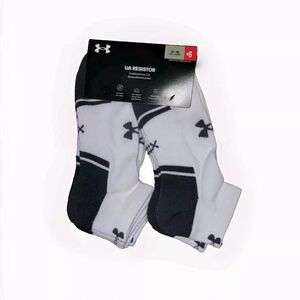 Brand new UNDER ARMOUR RESISTOR SOCKS 6 pairs WHITE